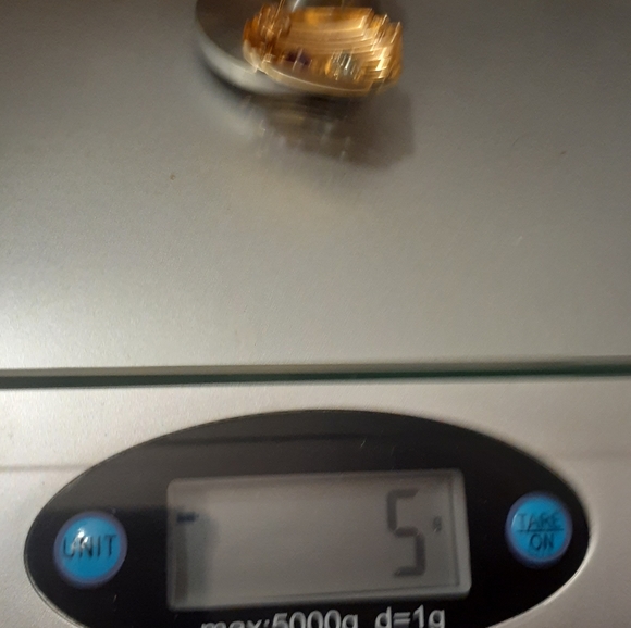 14K YELLOW GOLD BLUE TOPAZ/ AMETHYST EARRINGS NWT - Picture 7 of 7